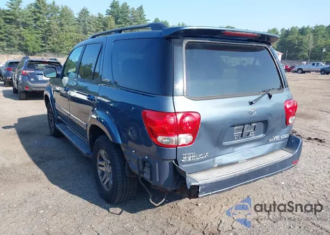 2006 Toyota Sequoia Limited V8 из США, поврежденный, VIN 5TDBT48A16S270669
